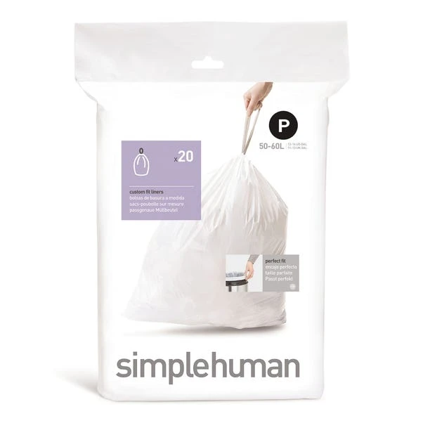 Simplehuman P 50-60 Litre Bin Liners