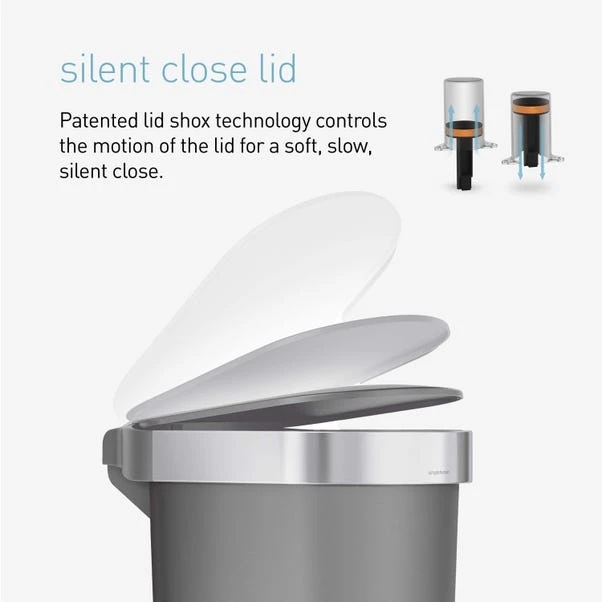 Simplehuman Simple Human 40 Litre Pedal Bin With Liners - Image 5