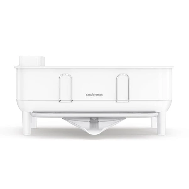 Simplehuman Simple Human White Compact Stainless Steel Dishrack - Image 2