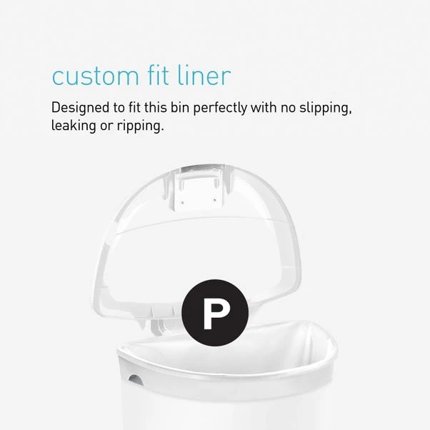 Simplehuman Simple Human 50 Litre Semi-Round Pedal Bin - Image 4