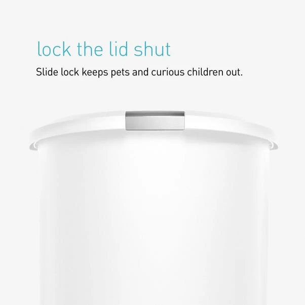 Simplehuman Simple Human 50 Litre Semi-Round Pedal Bin - Image 5