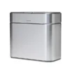 Simplehuman Compost Caddy, Brushed Stainless Steel, 1 Gallon (CW1645)