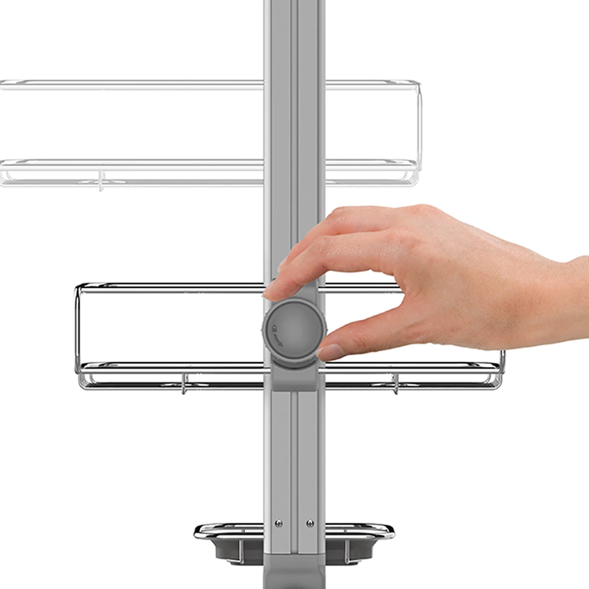 Simplehuman Medium Adjustable Shower Caddy - Image 3