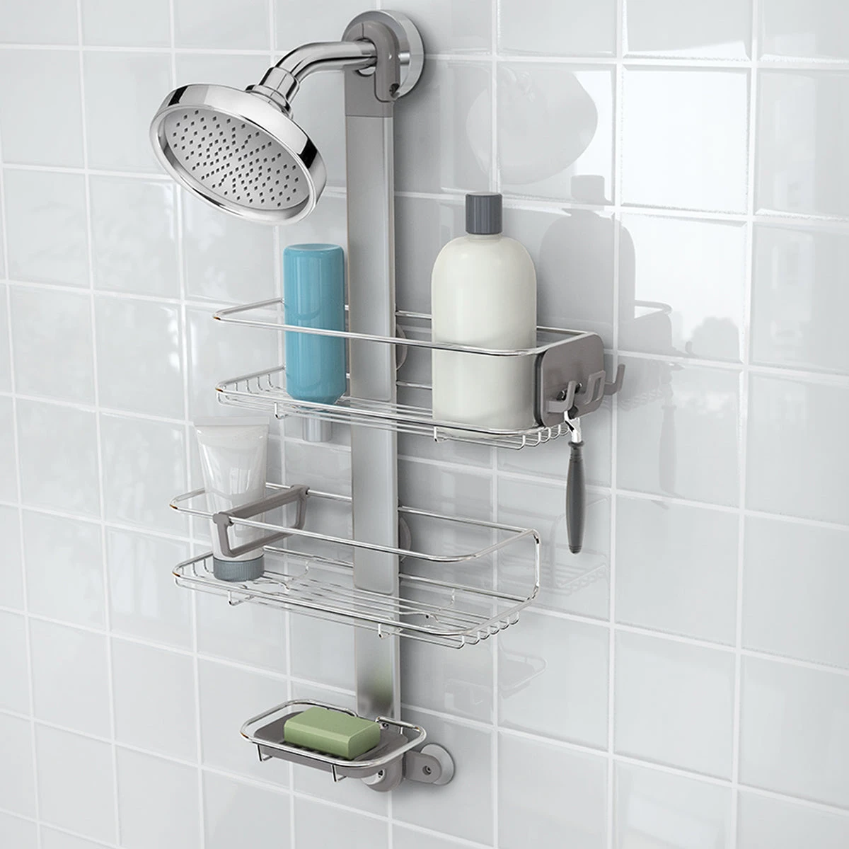 Simplehuman Medium Adjustable Shower Caddy - Image 4