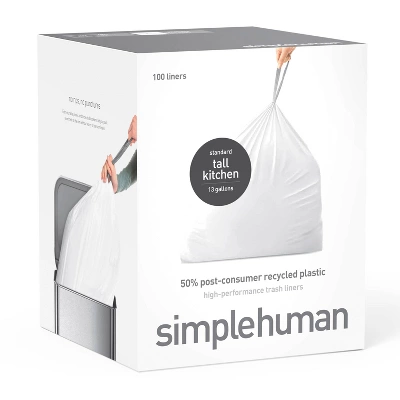 Simplehuman Tall Kitchen Liner Rollpack Trash Bags - Image 3