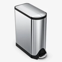 Simplehuman 40L Dual Compartment Butterfly Lid Step Trash Can