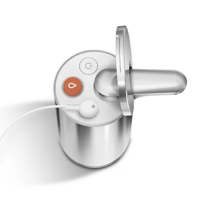 Simplehuman 10oz Rechargeable Stainless Steel Sensor Pump Automatic Foam Soap Dispenser With Refillable Cartridge - Image 6