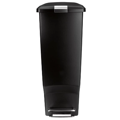 Simplehuman 40L Slim Plastic Step Trash Can - Image 2