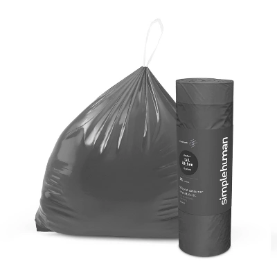 Simplehuman Odorsorb Tall Kitchen Liner Rollpack Trash Bags - Image 2