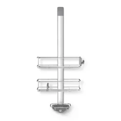 Simplehuman Over Door Shower Caddy Stainless Steel/Anodized Aluminum Silver