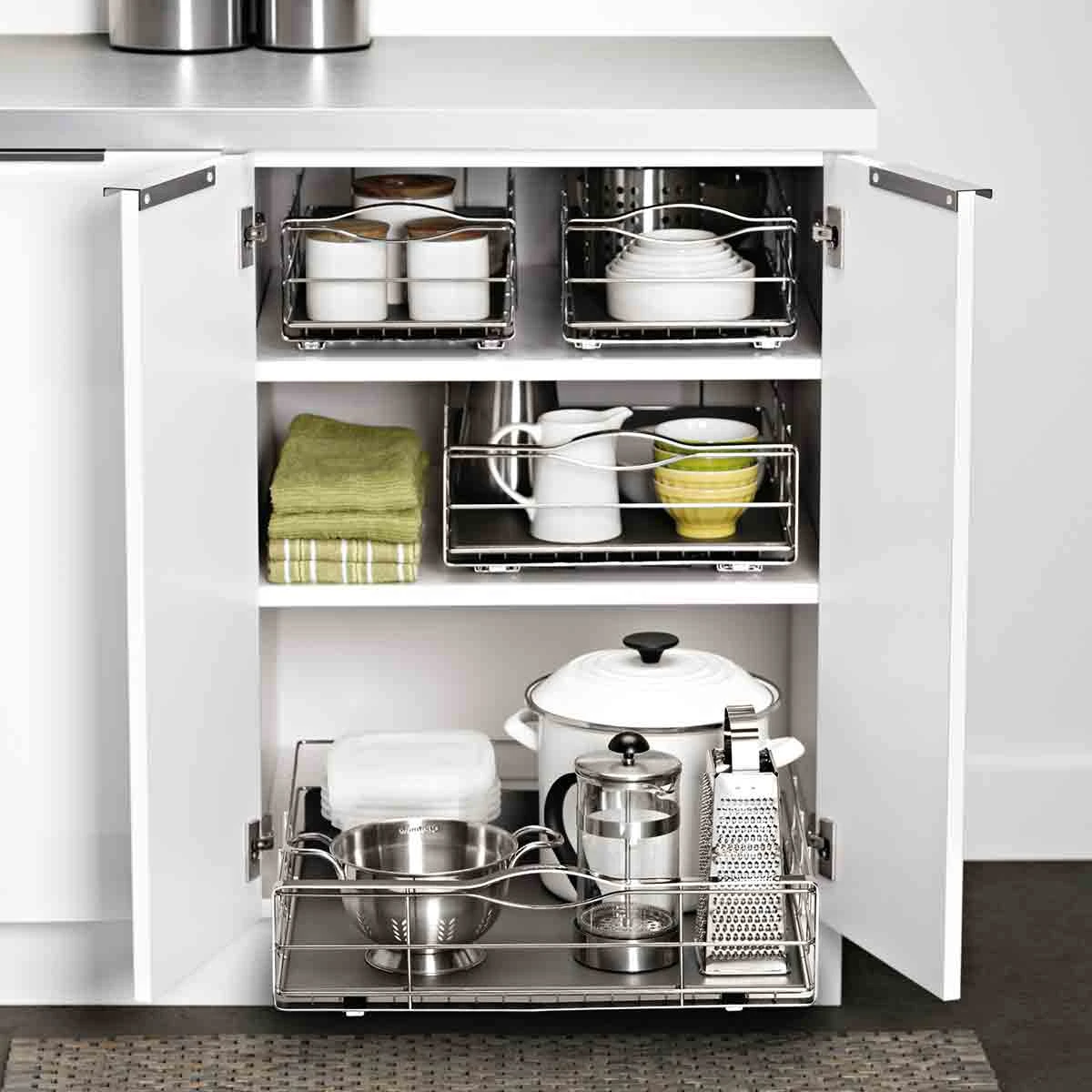 Simplehuman 20 Inch Pull-out Cabinet Organizer - Image 5
