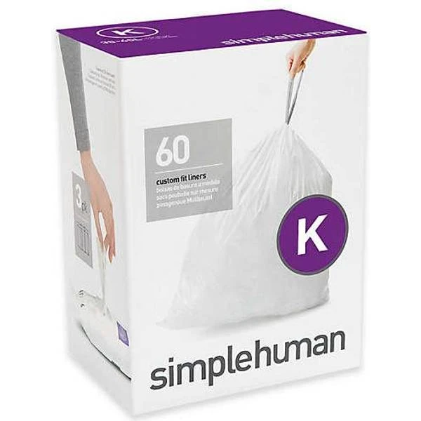 Simplehuman Bin Liners K 20-pack 45L