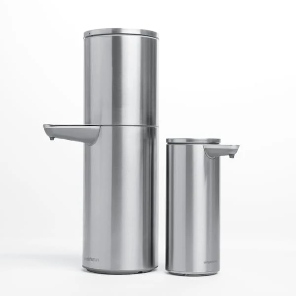 Simplehuman 32 Oz. Sensor Pump Max For Liquid Soap And Hand Sanitizer, Brushed Stainless Steel - Image 9