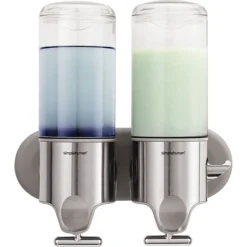 Simplehuman Universal Wall Mounted Hand Soap Dispenser, Silver (BT1028)