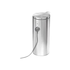 Simplehuman Automatic Hand Soap / Sanitizer Dispenser, 266mL., Brushed Steel (ST1043)
