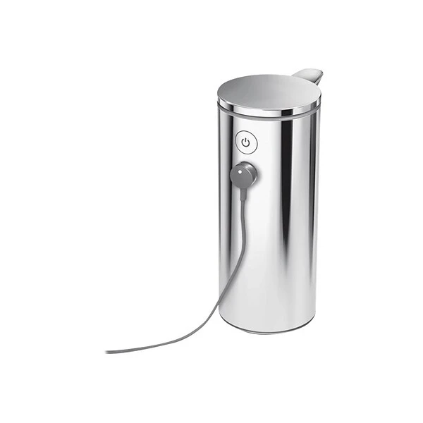 Simplehuman Automatic Hand Soap / Sanitizer Dispenser, 266mL., Polished Steel (ST1044)